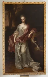 Porträt von Carey Coke, ca. 1690